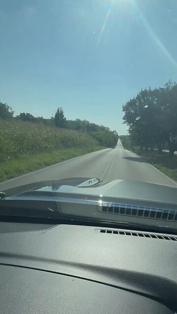 Short driving video.