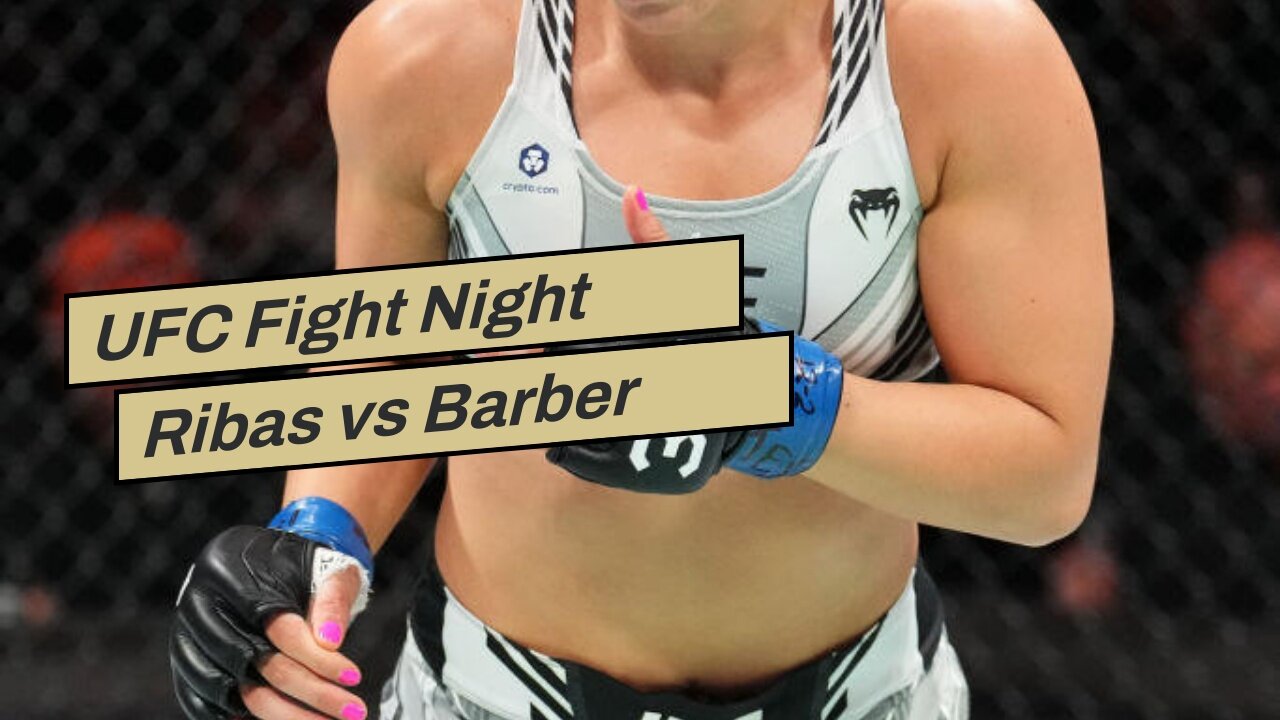 UFC Fight Night Ribas vs Barber Picks and Predictions: The Knock on Ribas