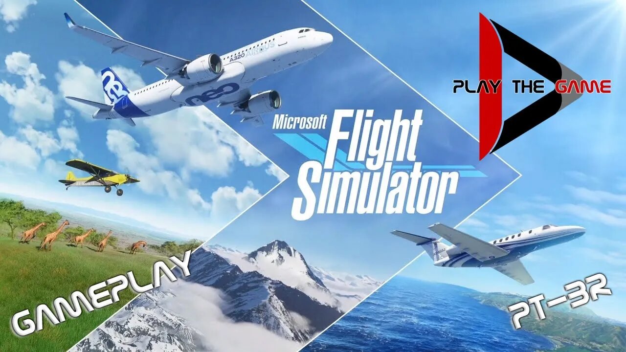 Microsoft Flight Simulator - Voo inaugural com dicas [PT-BR] [Gameplay]