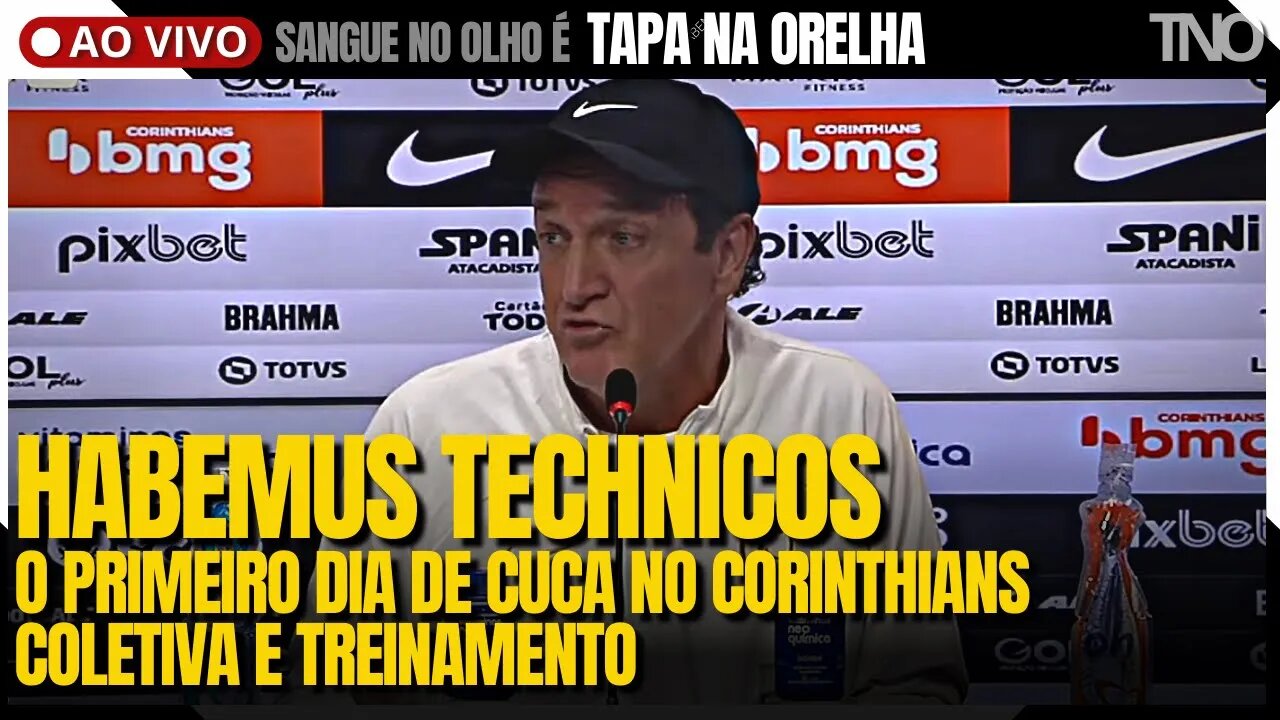 DESAFIO DE CUCA NO CORINTHIANS | COLETIVA E TREINAMENTO | DUÍLIO | FAGNER | NOTICIAS DO CORINTHIANS