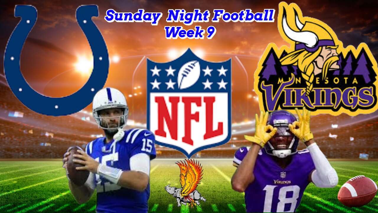 Indianapolis Colts Vs Minnesota Vikings NFL SNF Watch Party and Play by Play