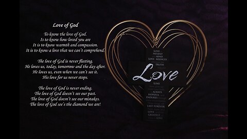 LOVE OF GOD