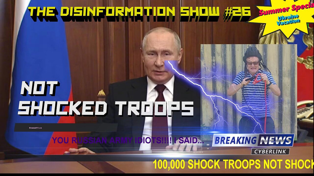 You Russian Army Idiots!!! I Said 100,000 Shock Troops Not Shocked Troops!!! Newsat11.co