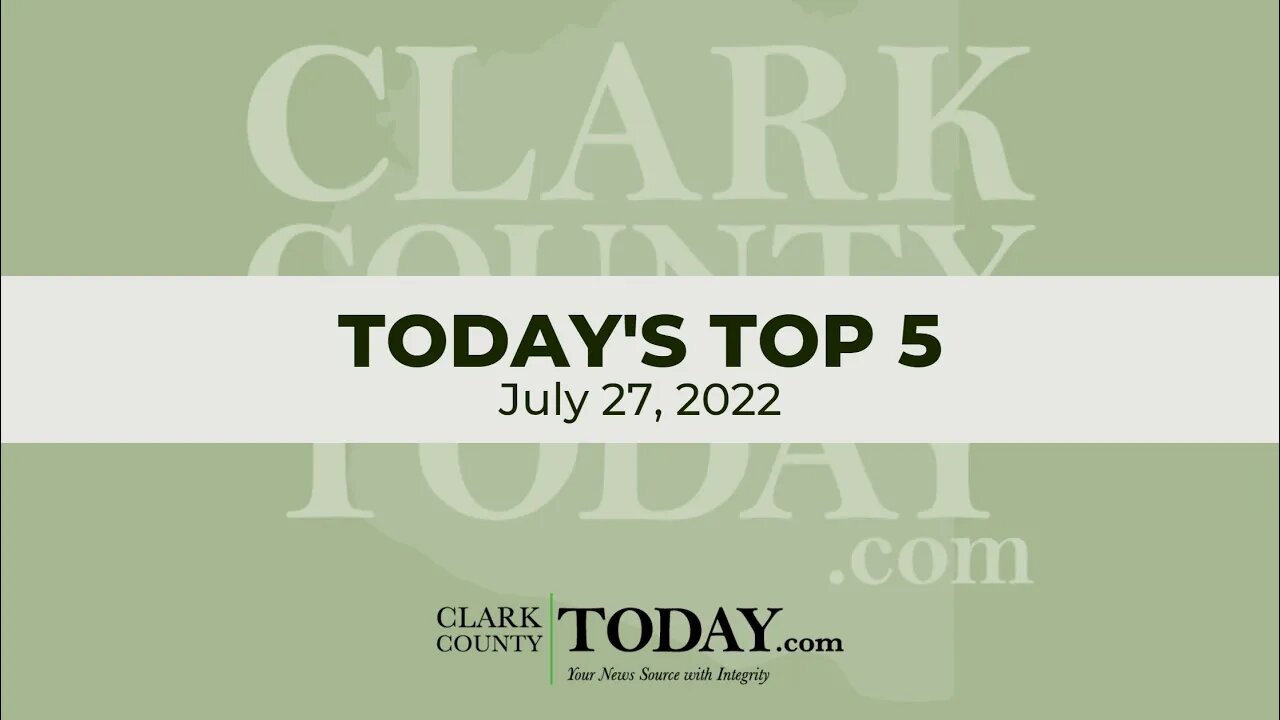 📰 Today's Top 5 • July 27, 2022