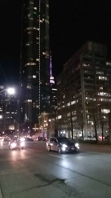 Downtown Toronto View of CN tower
