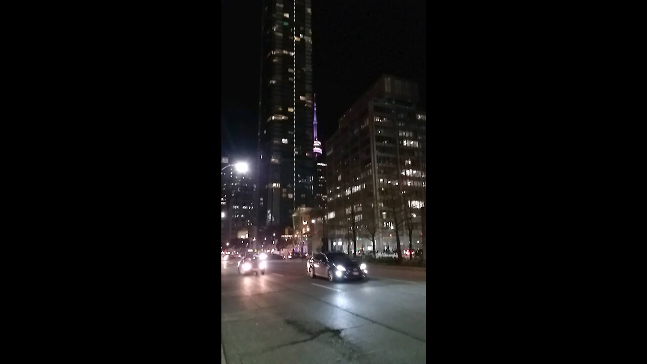 Downtown Toronto View of CN tower