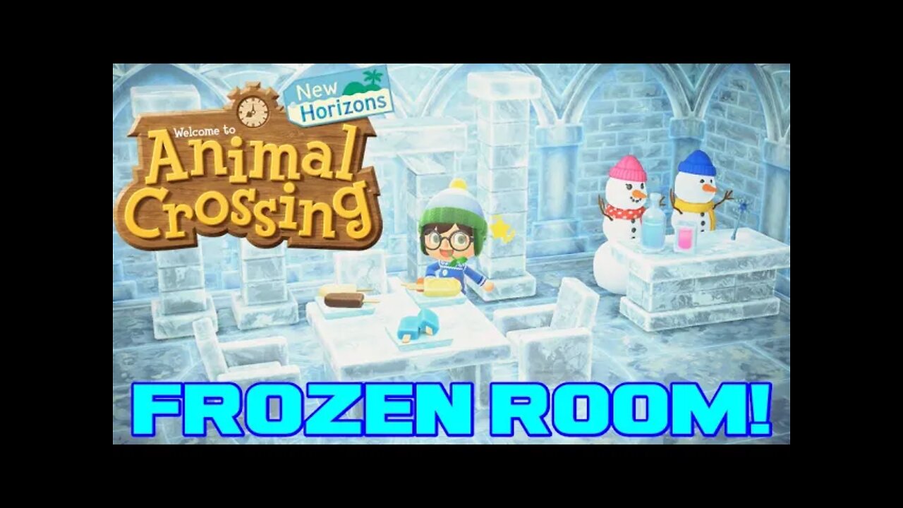 Animal Crossing: New Horizons - Frozen Room! - Nintendo Switch Gameplay 😎Benjamillion