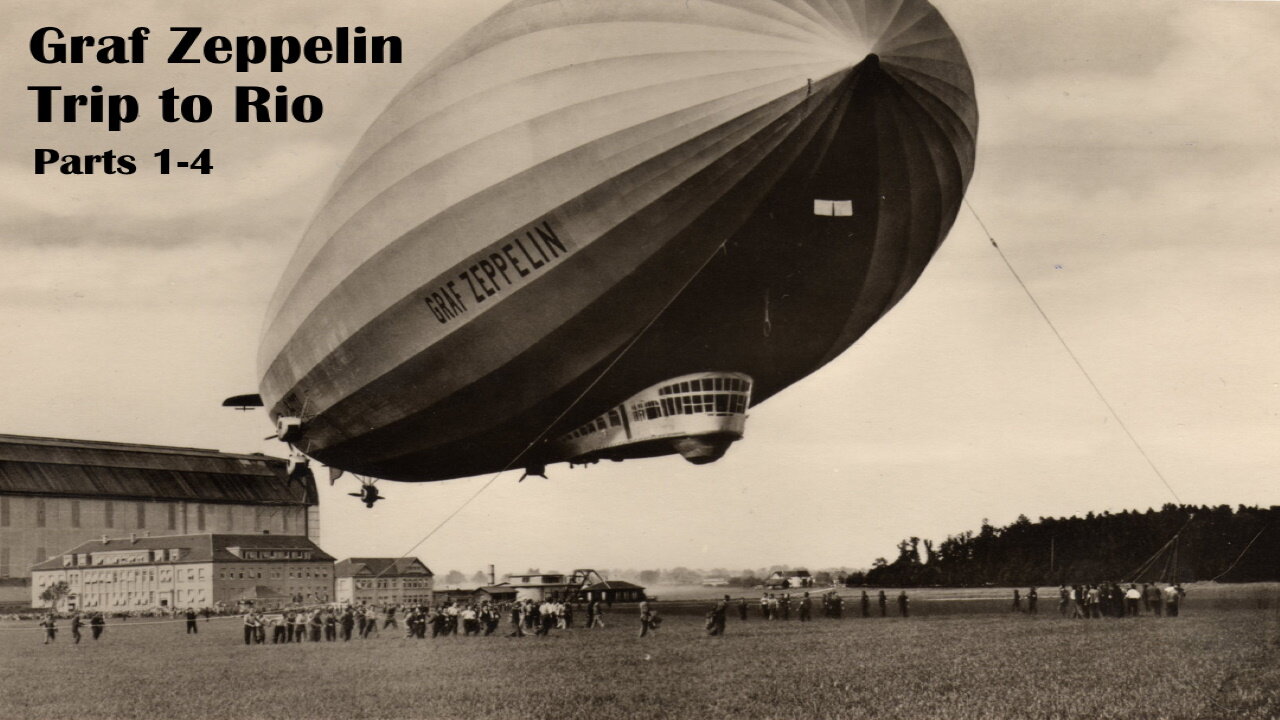 Graf Zeppelin Trip to Rio de Janeiro