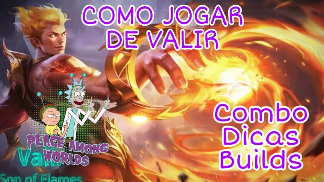 COMO JOGAR DE VALIR, DICAS, BUILD, COMBOS | Mobile Legends