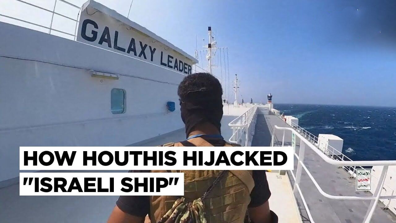 Houthis Show Helicopter Raid On Hijacked Ship, Threaten To Target More Israeli Ships In Red Sea