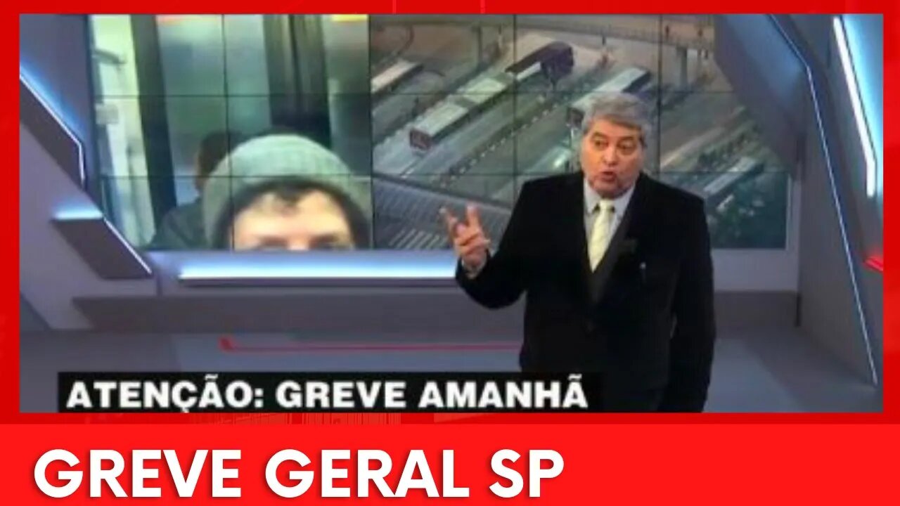 GREVE GERAL DE ÔNIBUS EM SÃO PAULO