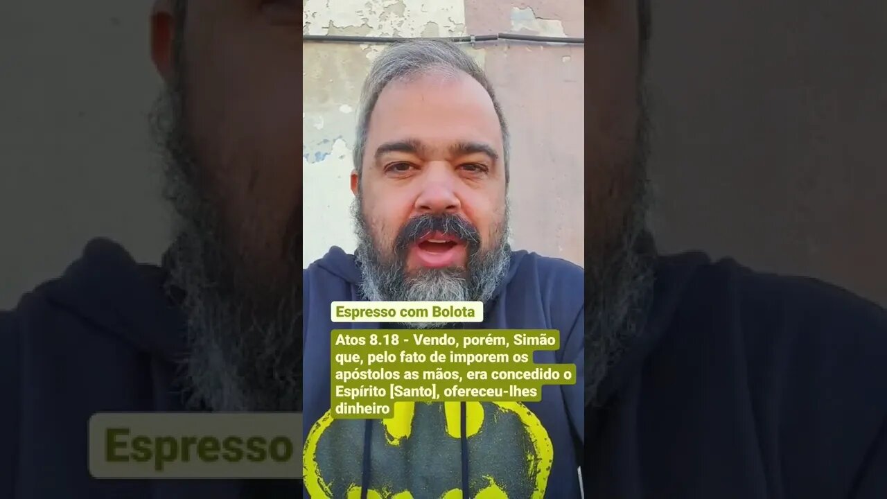Atos 8.18 - Espírito Santo pra que? - #simaomago #atos