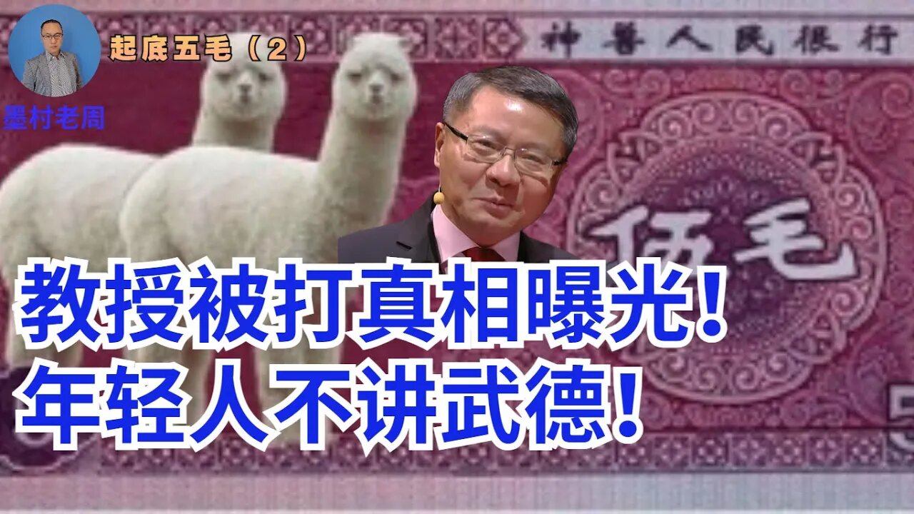 张维为被打，真相到底如何？年轻人不讲武德！