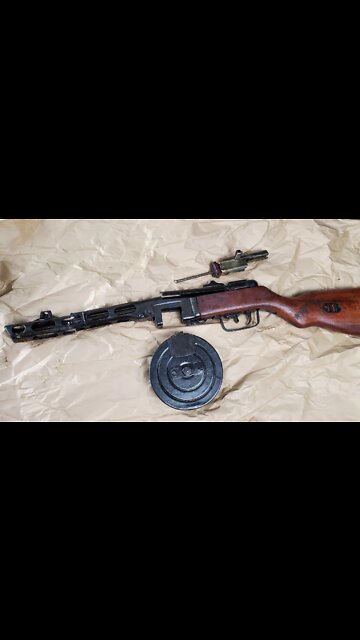 PPSH-41 Parts Kit Soon To Be Functional Gun #shorts