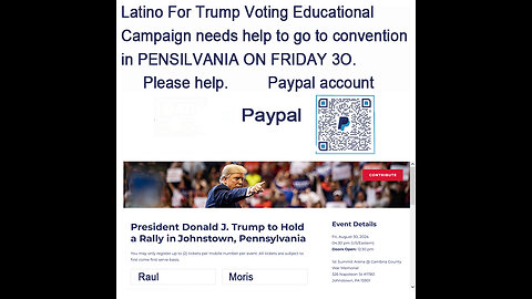 VOTE TRUMP 2024 - Latino For Trump Voting Educational Campaign