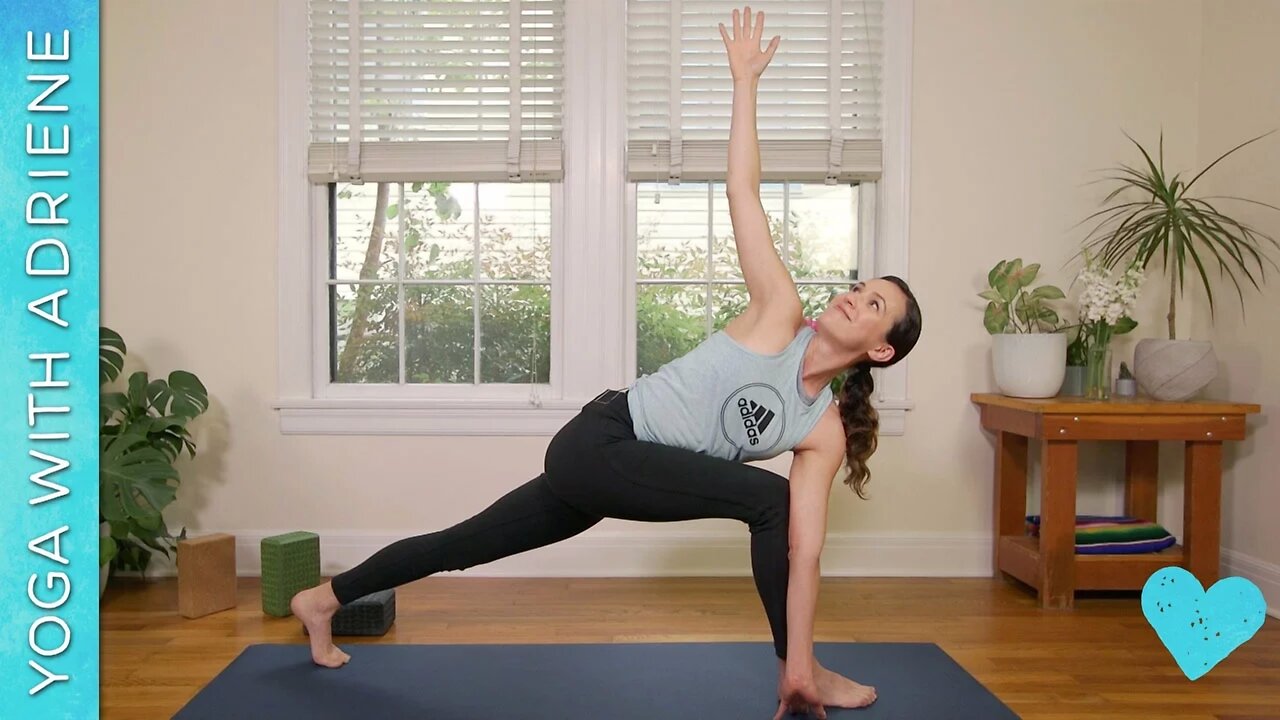 Revolved Side Angle Pose - 20 Minute Practice - Yoga With Adriene