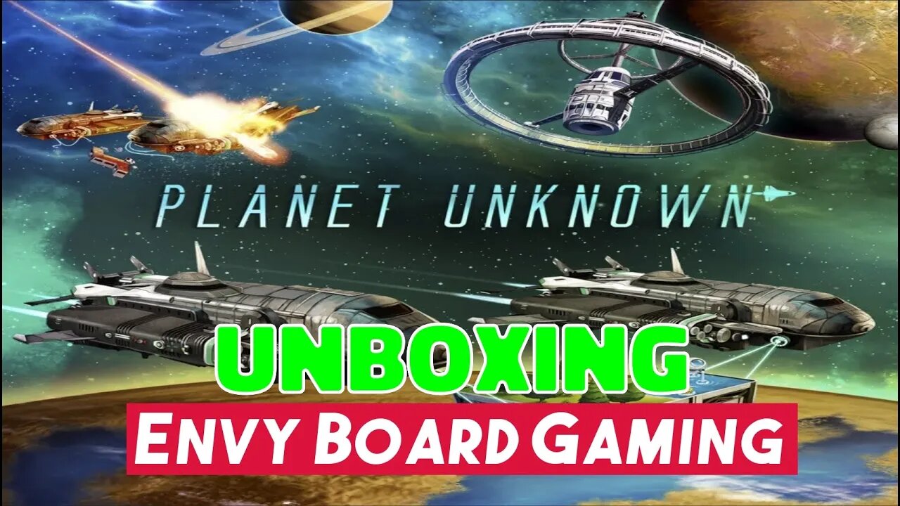 Planet Unknown Unboxing