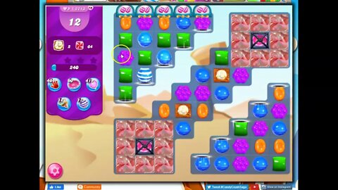 Candy Crush Level 2213 Talkthrough, 15 Moves 0 Boosters