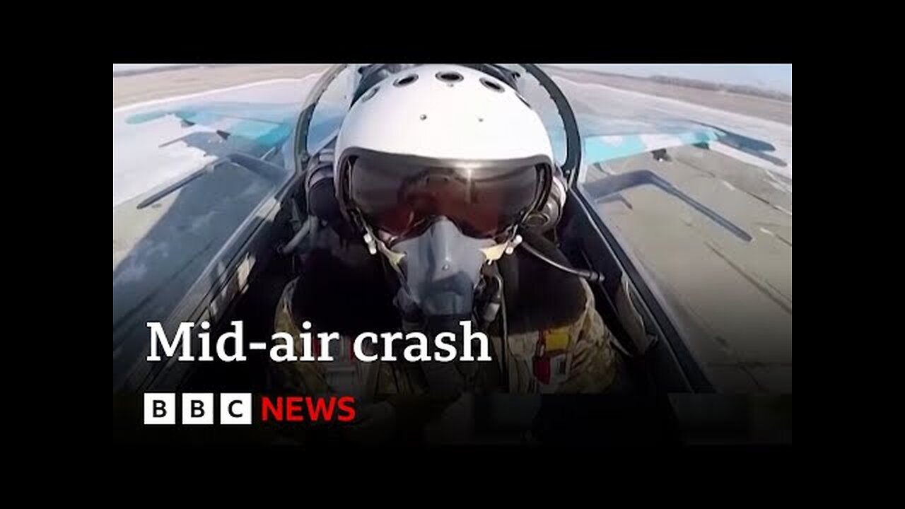 Ukraine war: Fighter ace and two other pilots killed in mid-air crash - BBC News