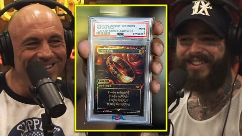 Rogan & Post Malone: 'I Bought A $2M Magic Card'