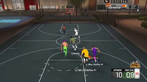 Lil Babydoll Throws It Down #Babydoll #2k20 #PG #Park #Speed #Hustle #Effort