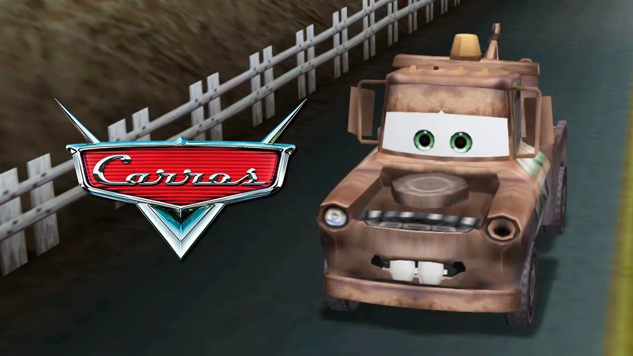 DISNEY CARS 1 (PSP) #4 - Mate vs. Frank! (Legendado em PT-BR)