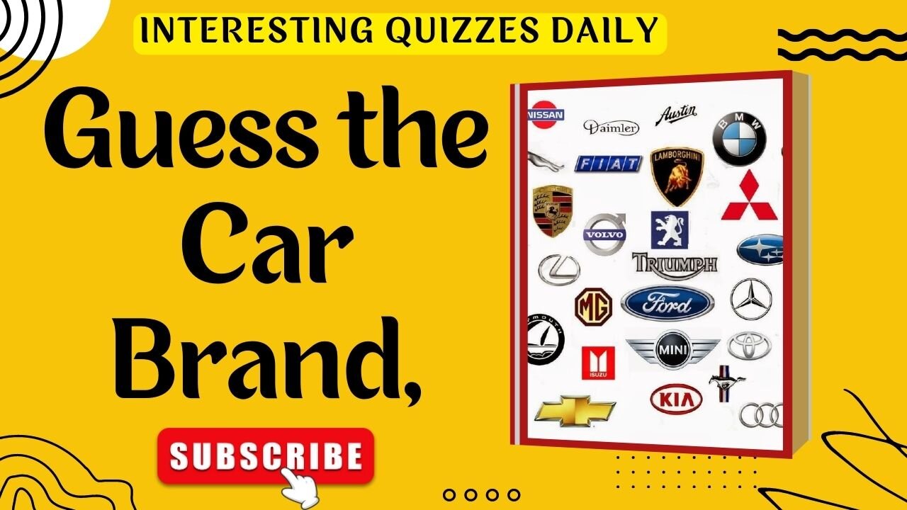 Guess the Car brand, daily interesting Quizzes