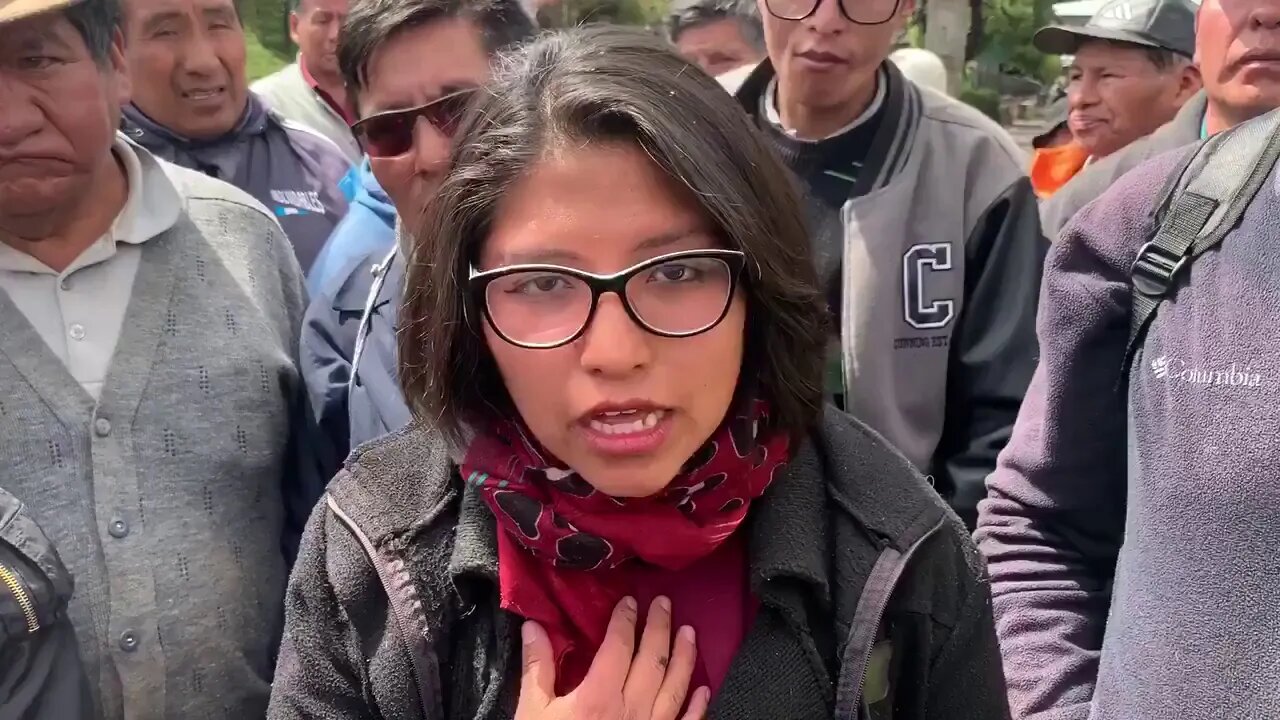 Denuncia desde El Alto, Bolivia