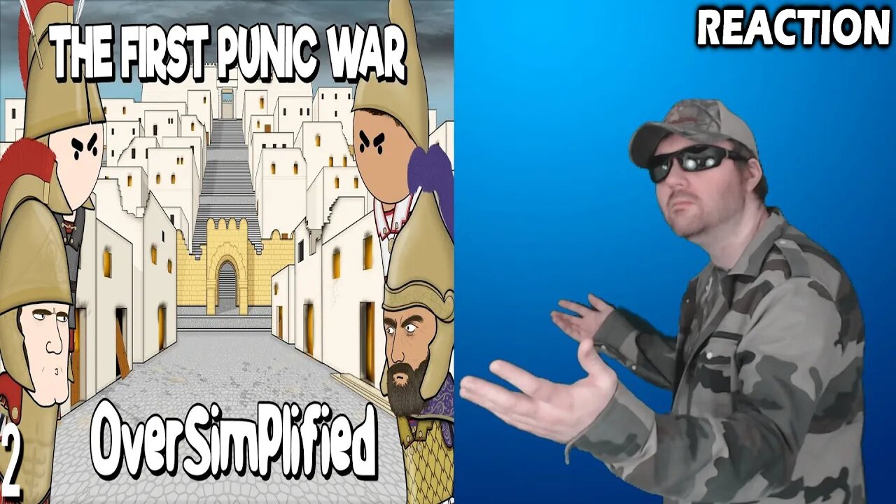 The First Punic War - OverSimplified (Part 2) REACTION!!! (BBT)