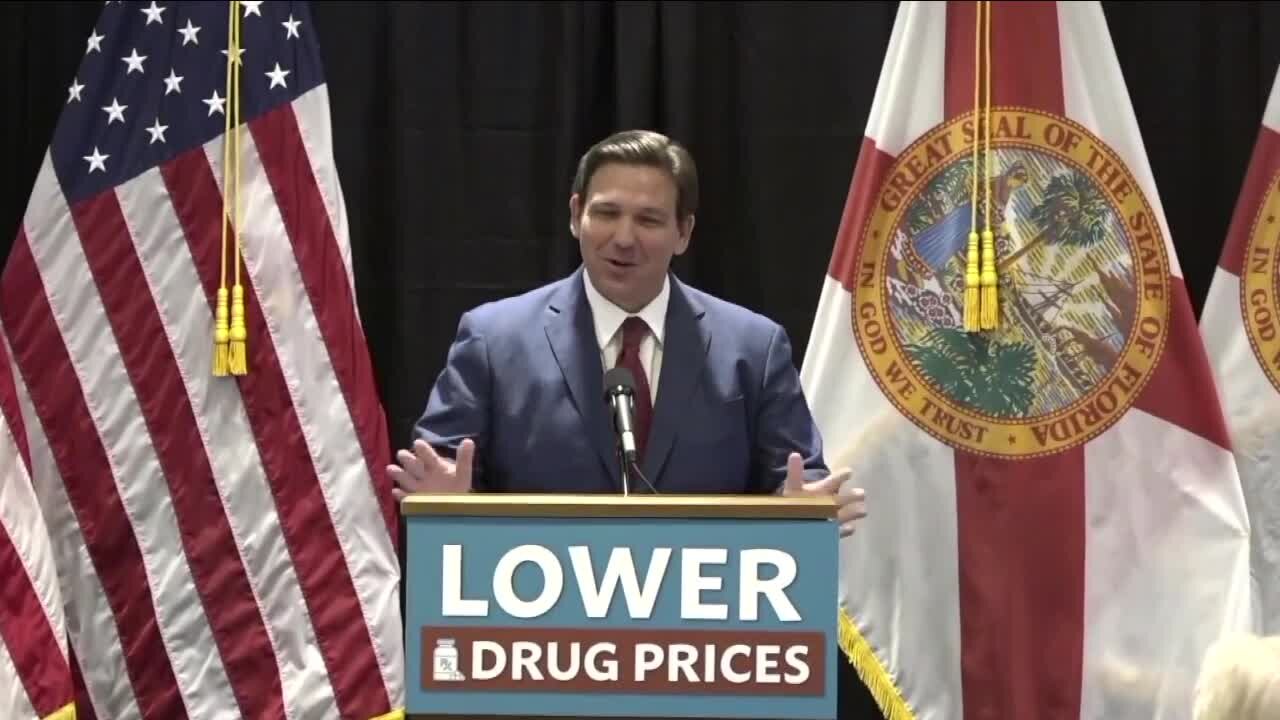 Governor DeSantis 2023 goal is to lower prescription drug costs