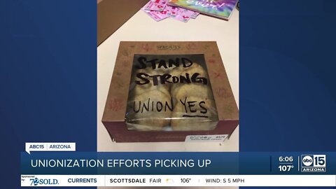 Unionization efforts picking up in Arizona