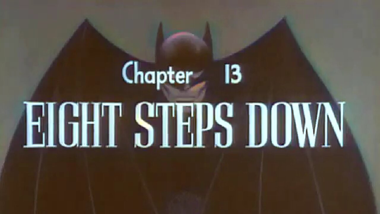 Batman Serial (1943 colorized) Chapter 13 - Eight Steps Down (13 of 15)