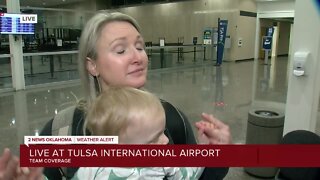 LIVE team coverage at the Tulsa International Airport