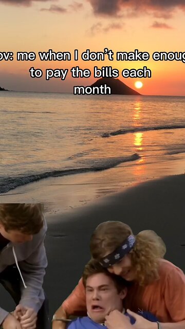 When I don’t make enough to pay the bills each month