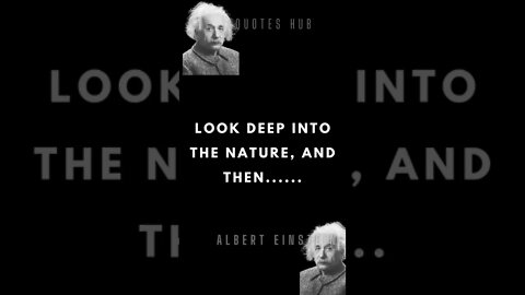 Wise Albert Einstein Quote - Wisdom from the Genius || #quotes || #shorts || #Quotes Hub