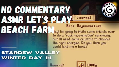 Stardew Valley No Commentary - Family Friendly Lets Play on Nintendo Switch - Winter Day 14