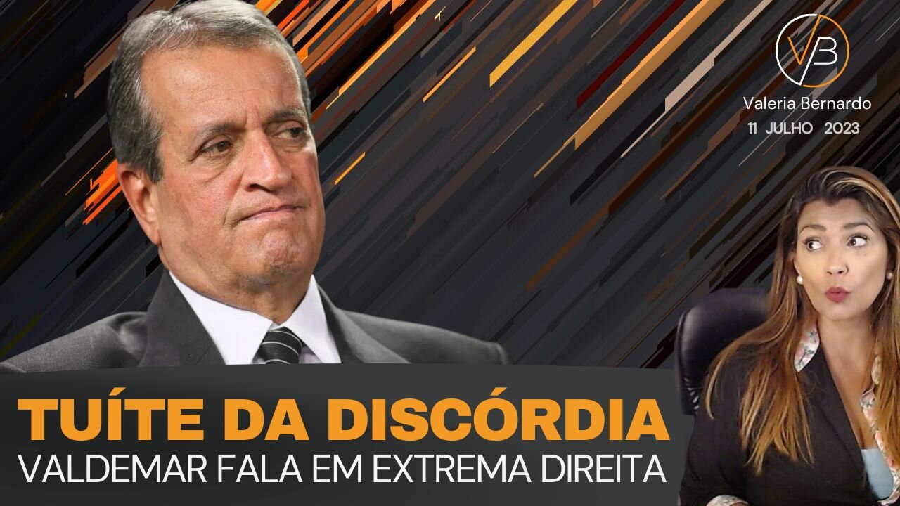 VALDEMAR DA COSTA NETO FALA EM EXTREMISMO DE JAIR BOLSONARO