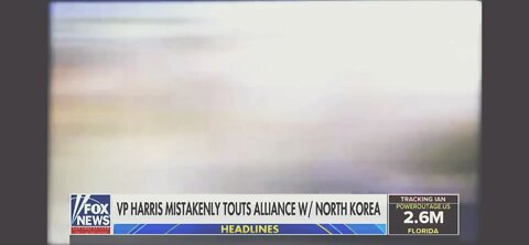 Kamala Harris says we have a strong alliance with North Korea?..