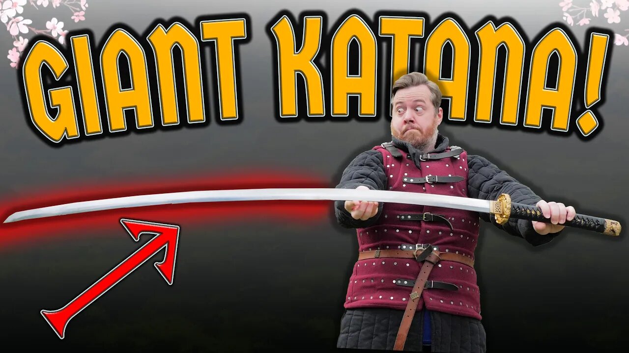 This is a GIANT ANIME KATANA!!