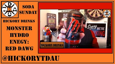 Monster Hydro Red Dawg Super Sport | Hickory Drinks | Soda Sunday