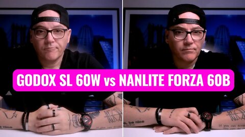 ⭕ GODOX SL 60W vs NANLITE FORZA 60B | QUAL O MELHOR?