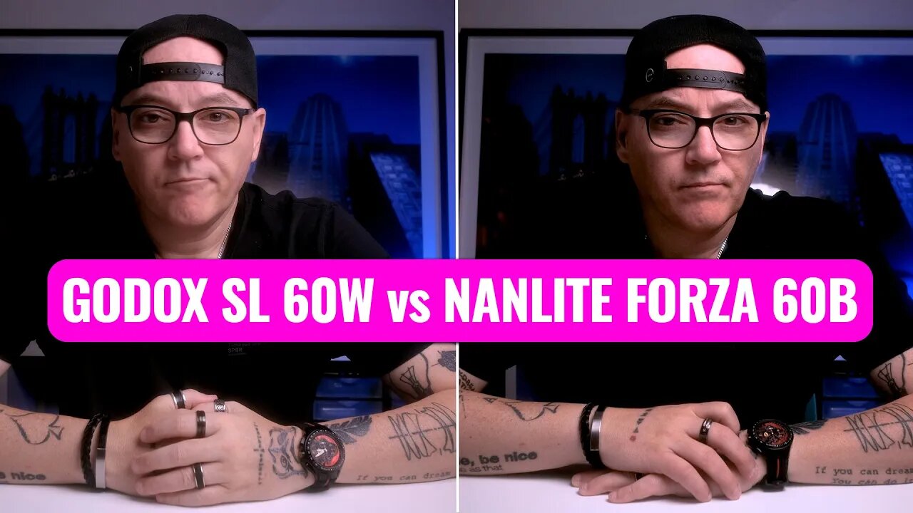 ⭕ GODOX SL 60W vs NANLITE FORZA 60B | QUAL O MELHOR?