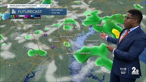 WMAR-2 Patrick Pete's Thursday night forecast