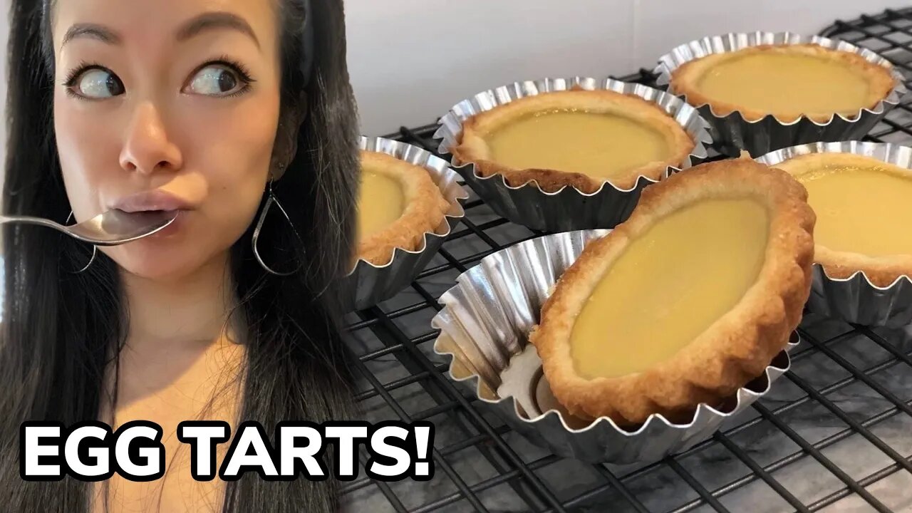 Easy Hong Kong Style Egg Tart (蛋撻) Recipe Testing - See Description for Details | RACK OF LAM