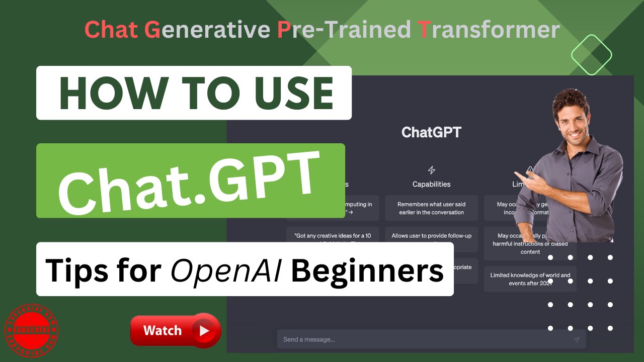 Tips for ChatGBT Beginners | How do I use Open AI?