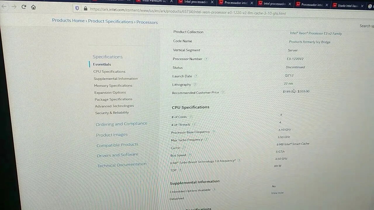 Pentium G Possíveis Upgrades de Processador