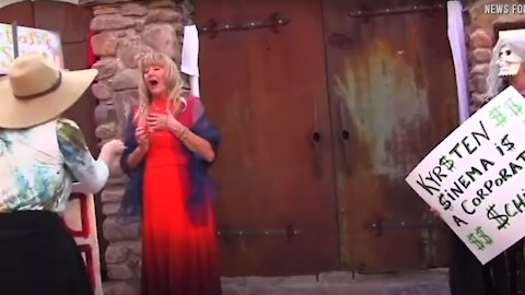 Leftist Protestors Ruined A Random Woman’s Wedding Because Sinema Was There.