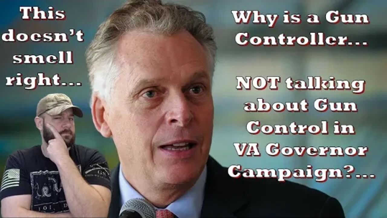 Why would a Clinton Gun Grabber be silent on Gun Control in Campaign… Something is off in VA…