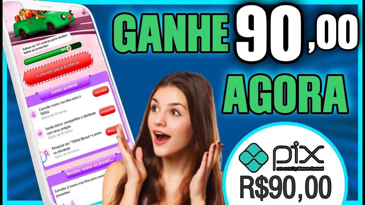 đ„ CORRA - TIKTOK DANDO 90 REAIS DE NATAL - FĂCIL DE GANHAR!