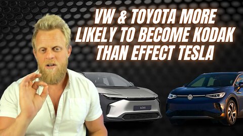 The media's Toyota and VW 'Tesla killer EV's are vapourware